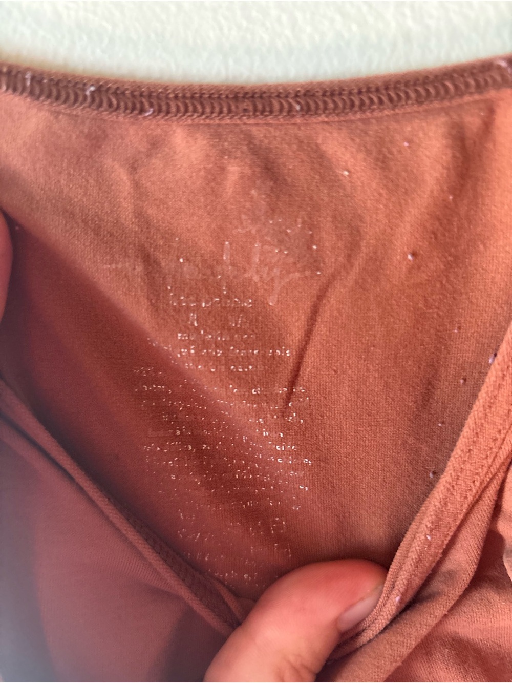 Free People Rust Brown Brami size M/L - Picture 3 of 3